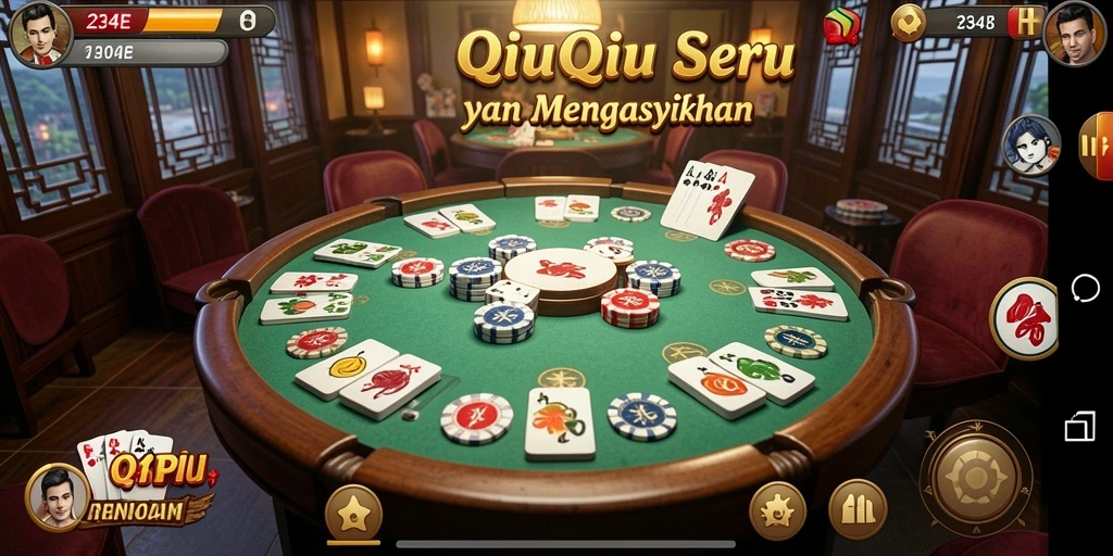 Gameplay seru QiuQiu di 234E.