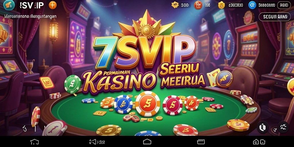 Tampilan gameplay Kasino yang menarik dan interaktif di 7SVIP.