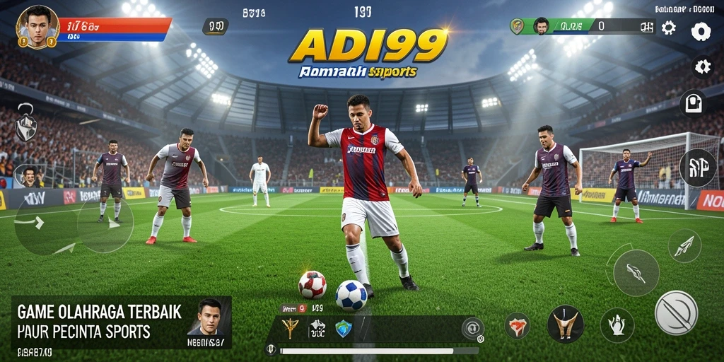 Tampilan menarik dari gameplay seru ADI99 yang memukau.