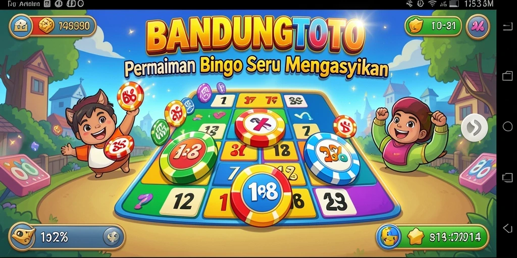 Tampilan gameplay Bingo yang seru dan menyenangkan.