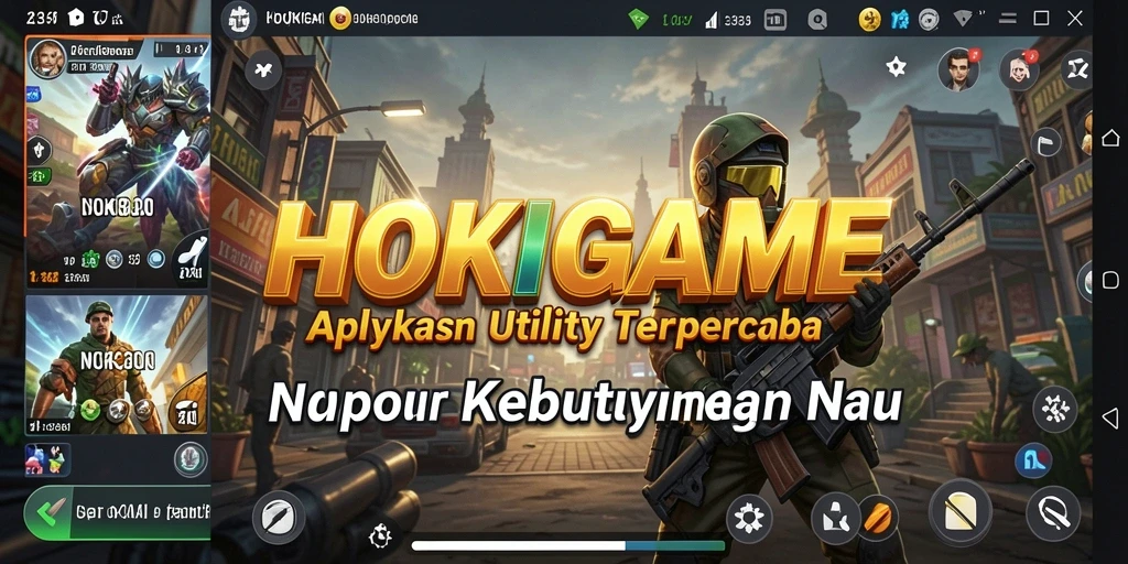 Tampilan antarmuka HOKIGAME yang intuitif dan mudah digunakan.