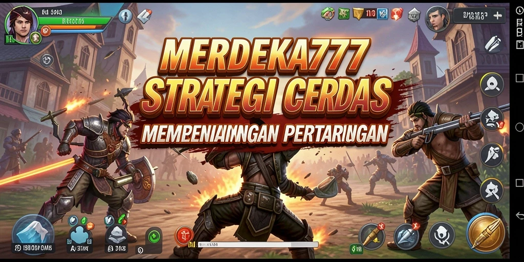 Tampilan mendebarkan MERDEKA777 dalam aksi strategi.