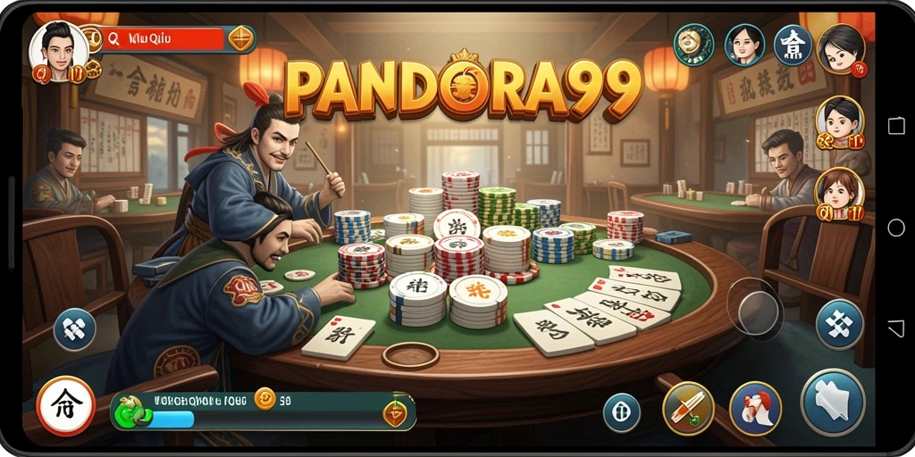 Tampilan gameplay seru PANDORA99 yang mengasyikkan.