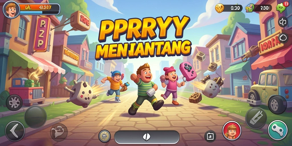Tampilan gameplay PPRRYY yang seru dan menarik
