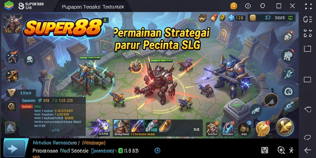 Tampilan gameplay SUPER88 yang menarik dan menantang.