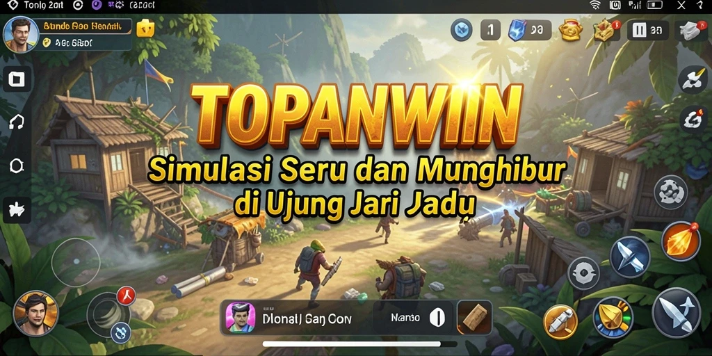 Screenshot gameplay TOPANWIN yang menampilkan suasana simulasi yang mengasyikkan.